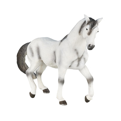 MOJO Andalusian Stallion Grey Horse Farm Animal Model Toy Figure