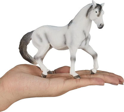 MOJO Andalusian Stallion Grey Horse Farm Animal Model Toy Figure