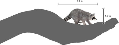 MOJO Raccoon American Woodland Wildlife Animal Model Toy Figure