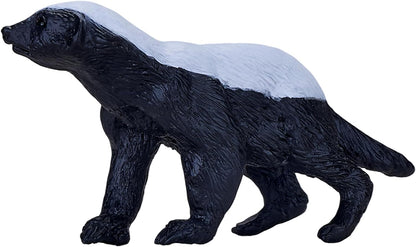 MOJO – Honey Badger Male | Hand-Painted Toy Figure | Woodland Collection | True to Life & Highly Detailed | Designed in UK