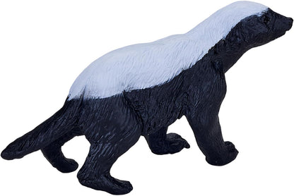 MOJO – Honey Badger Male | Hand-Painted Toy Figure | Woodland Collection | True to Life & Highly Detailed | Designed in UK