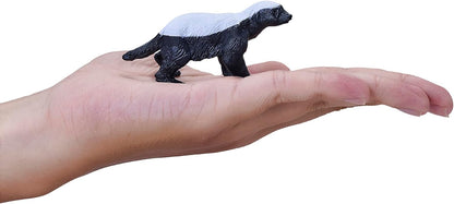 MOJO – Honey Badger Male | Hand-Painted Toy Figure | Woodland Collection | True to Life & Highly Detailed | Designed in UK