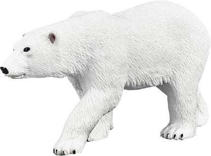 MOJO - Polar Bear | Hand-Painted Toy Figure | Wildlife Collection | True to Life & Highly Detailed | Designed in UK