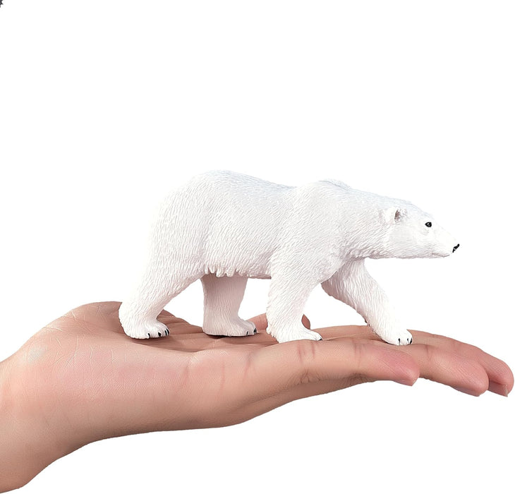 MOJO - Polar Bear | Hand-Painted Toy Figure | Wildlife Collection | True to Life & Highly Detailed | Designed in UK
