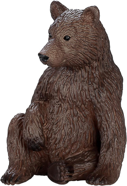 MOJO Grizzly Bear Cub Wildlife Animal Model Toy Figure