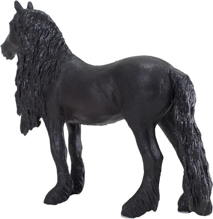 MOJO- Animal Planet Caballo Frisón Castrado, Color Negro (387240