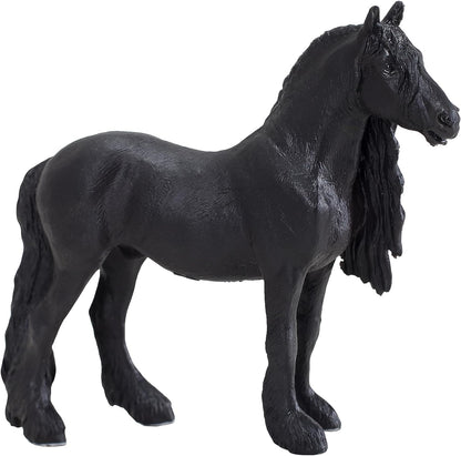 MOJO- Animal Planet Caballo Frisón Castrado, Color Negro (387240