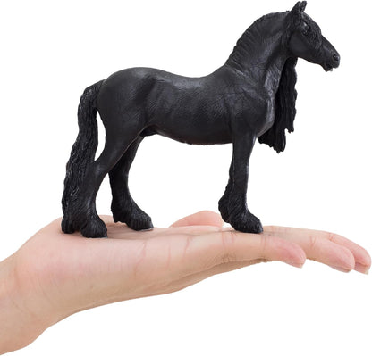 MOJO- Animal Planet Caballo Frisón Castrado, Color Negro (387240