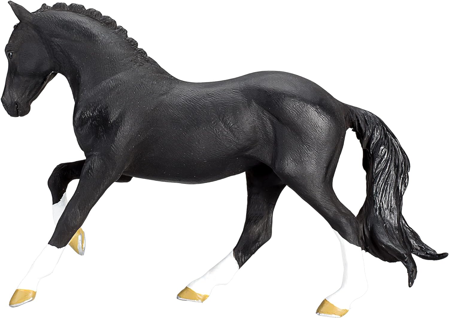 MOJO Hanoverian Black Horse Farm Animal Model Toy Figure