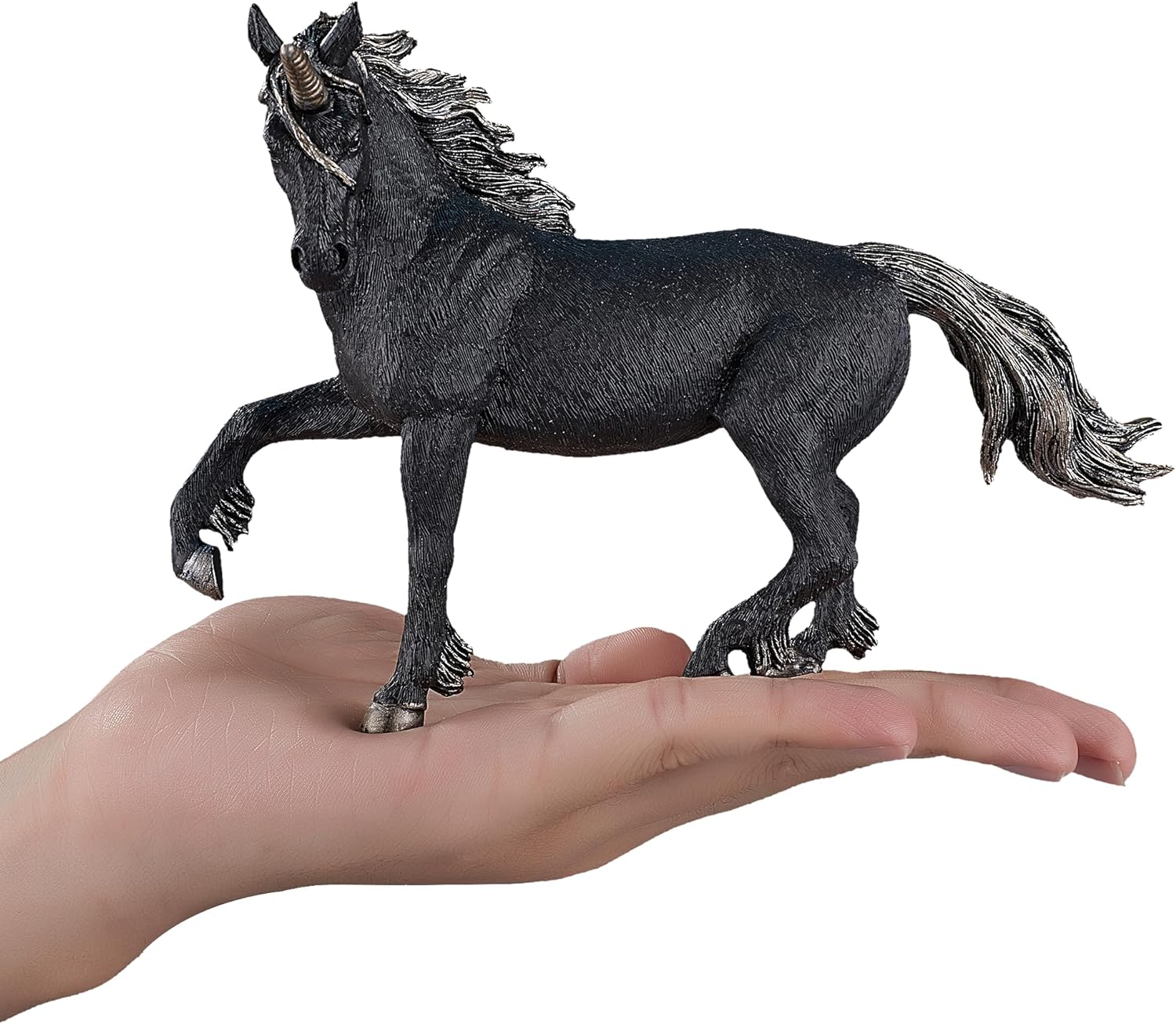 MOJO- Animal Planet Unicornio Oscuro, Color Negro, único (387254