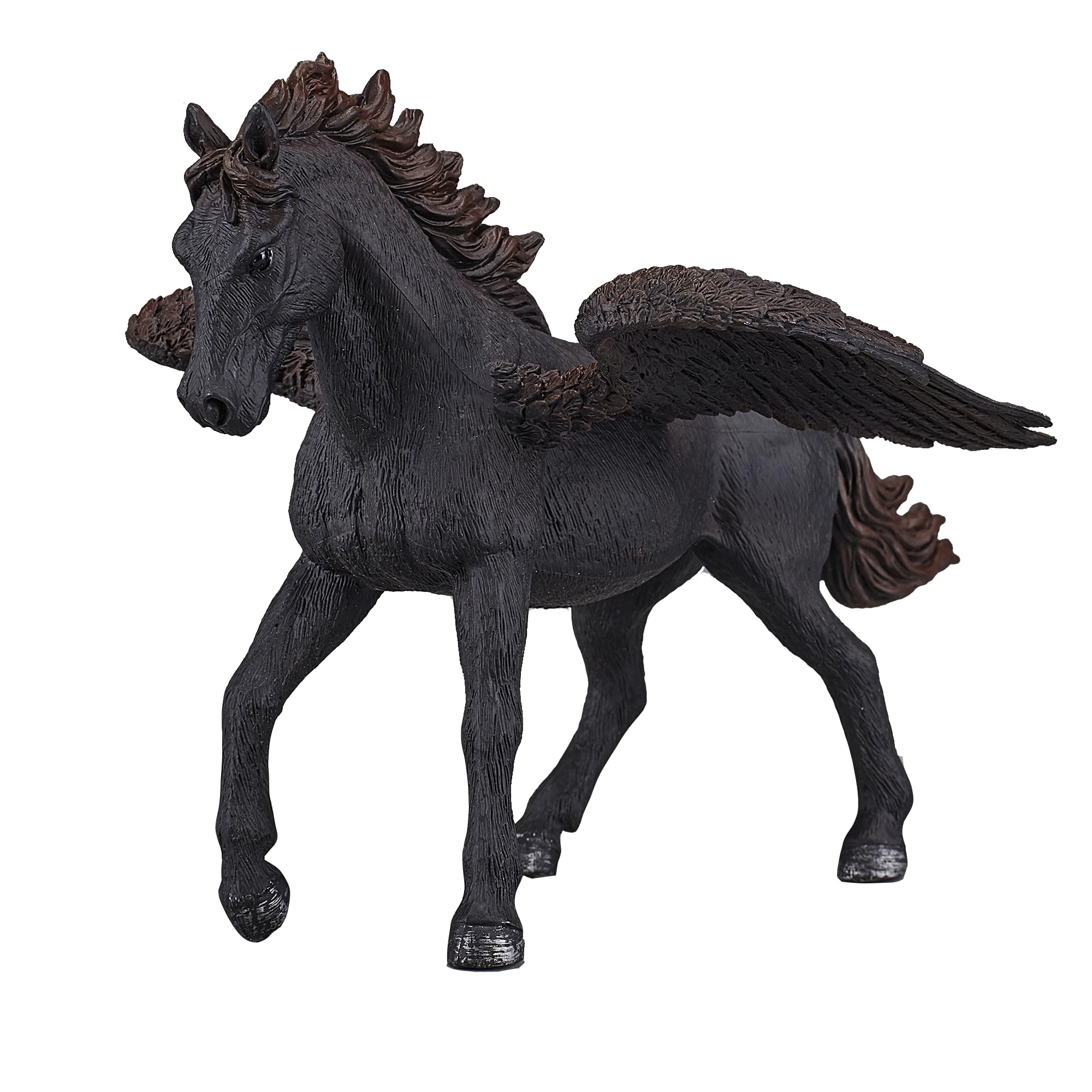 MOJO- Animal Planet Pegaso Oscuro, Color Negro, único (387255