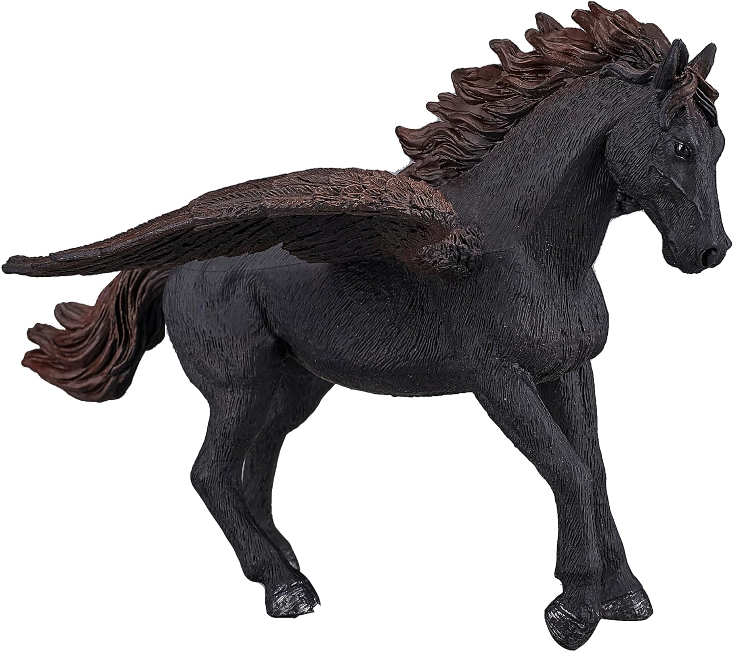 MOJO- Animal Planet Pegaso Oscuro, Color Negro, único (387255
