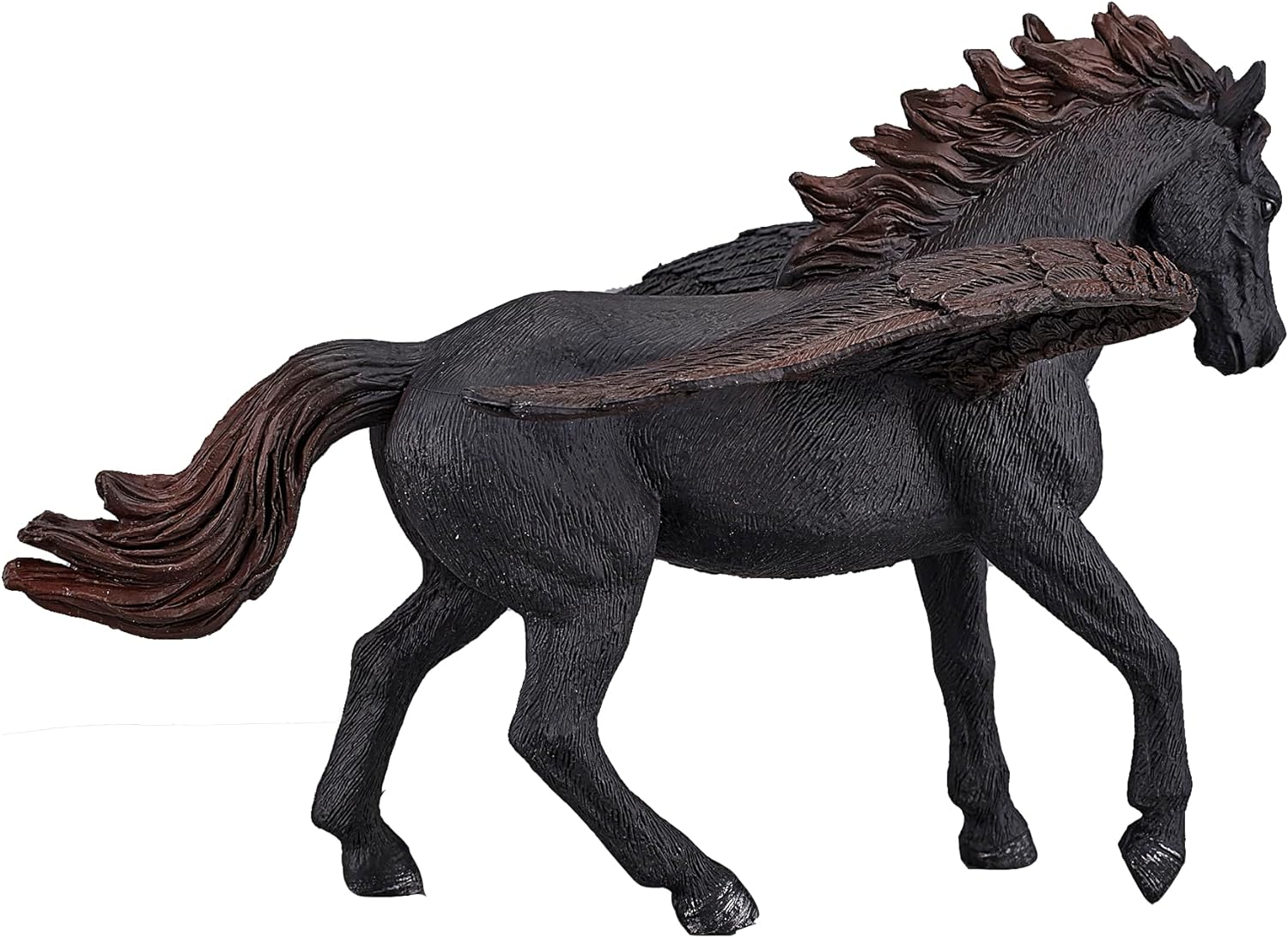 MOJO- Animal Planet Pegaso Oscuro, Color Negro, único (387255