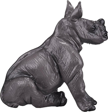 MOJO Rhino Baby Sitting Wildlife Animal Model Toy Figure
