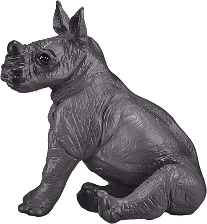 MOJO Rhino Baby Sitting Wildlife Animal Model Toy Figure