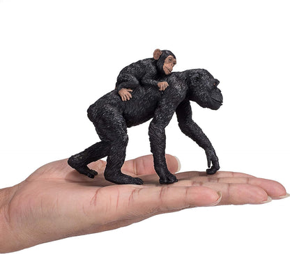 MOJO - Animal Planet Chimpanse und Ihr Baby, schwarz (387264