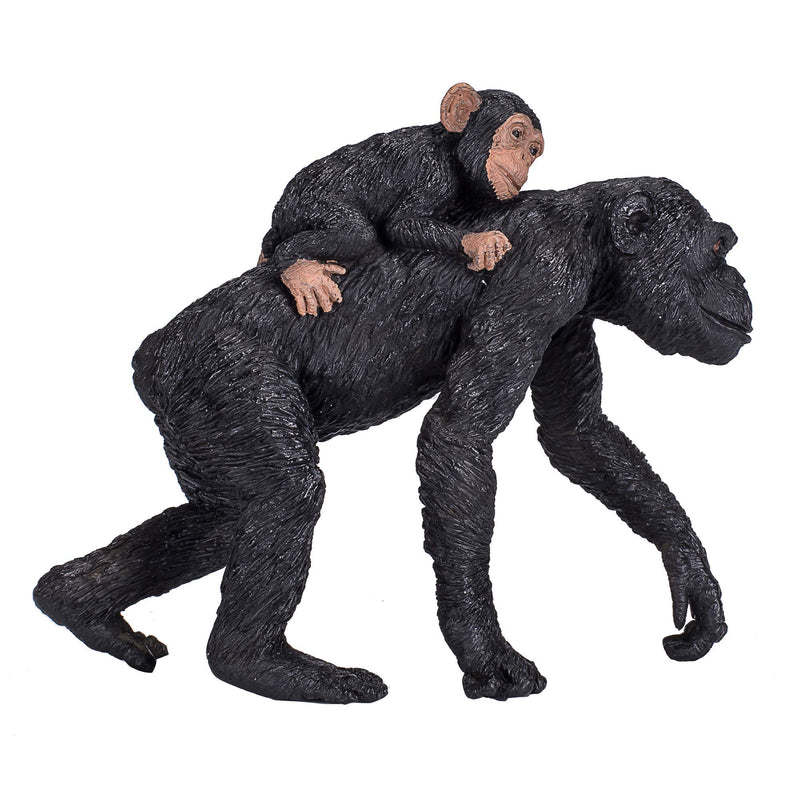 MOJO - Animal Planet Chimpanse und Ihr Baby, schwarz (387264