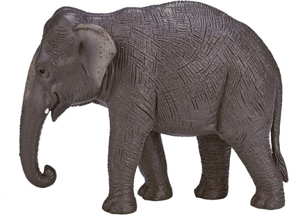 MOJO - Asian Elephant | Hand-Painted Toy Figure | Wildlife Collection | True to Life & Highly Detailed | Designed in UK.