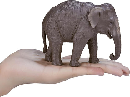 MOJO - Asian Elephant | Hand-Painted Toy Figure | Wildlife Collection | True to Life & Highly Detailed | Designed in UK.