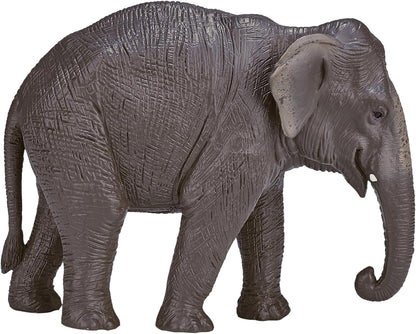 MOJO - Asian Elephant | Hand-Painted Toy Figure | Wildlife Collection | True to Life & Highly Detailed | Designed in UK.