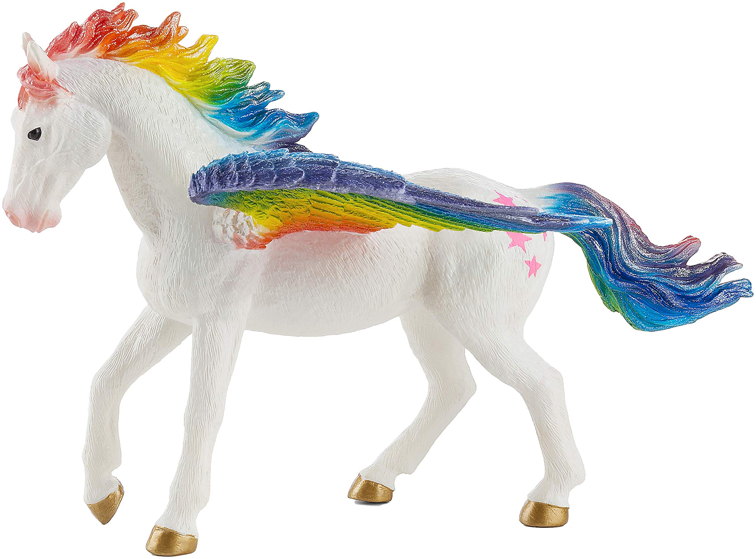 MOJO Pegasus Rainbow Mythical Fantasy Monster Model Toy Figure