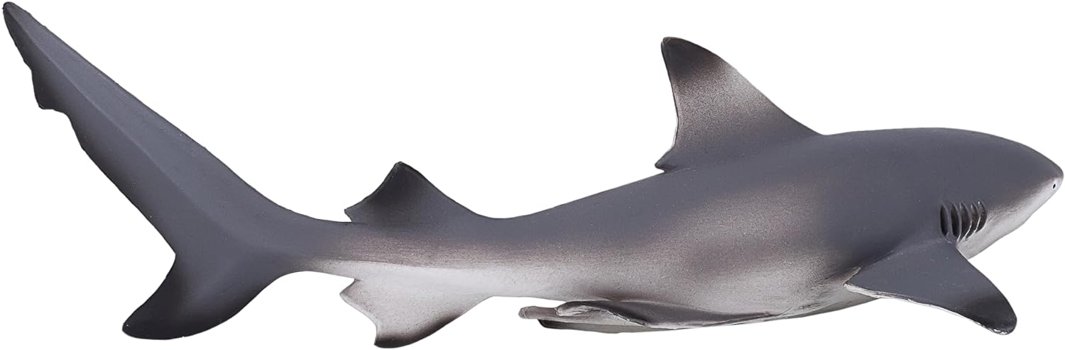 MOJO Black Tip Reef Shark Sealife Animal Fish Model Toy Figure