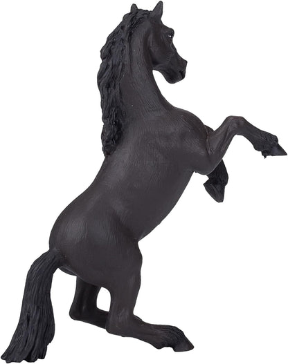 MOJO - Mustang Black Horse | Hand-Painted Toy Figure | Horses World Collection | True to Life & Highly Detailed | Designed in UK