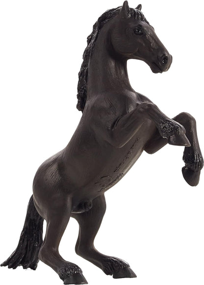 MOJO - Mustang Black Horse | Hand-Painted Toy Figure | Horses World Collection | True to Life & Highly Detailed | Designed in UK