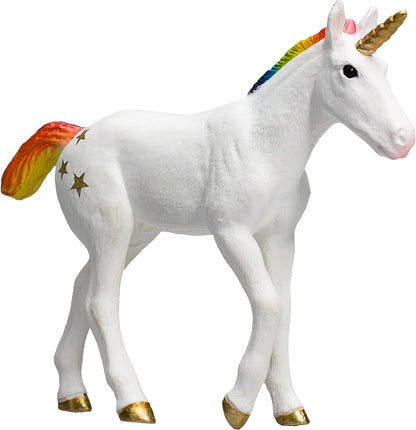 MOJO Unicorn Baby Rainbow Mythical Fantasy Monster Model Toy Figure