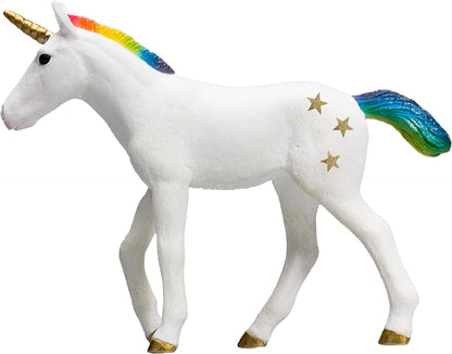 MOJO Unicorn Baby Rainbow Mythical Fantasy Monster Model Toy Figure