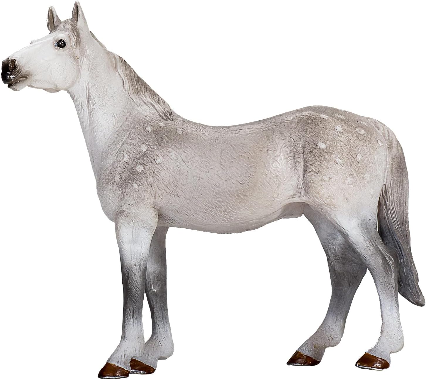 MOJO- Animal Planet Caballo Orlov Trotter, Color Gris (387378