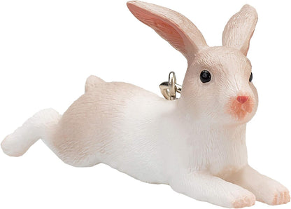 MOJO Rabbit Lying Keychain