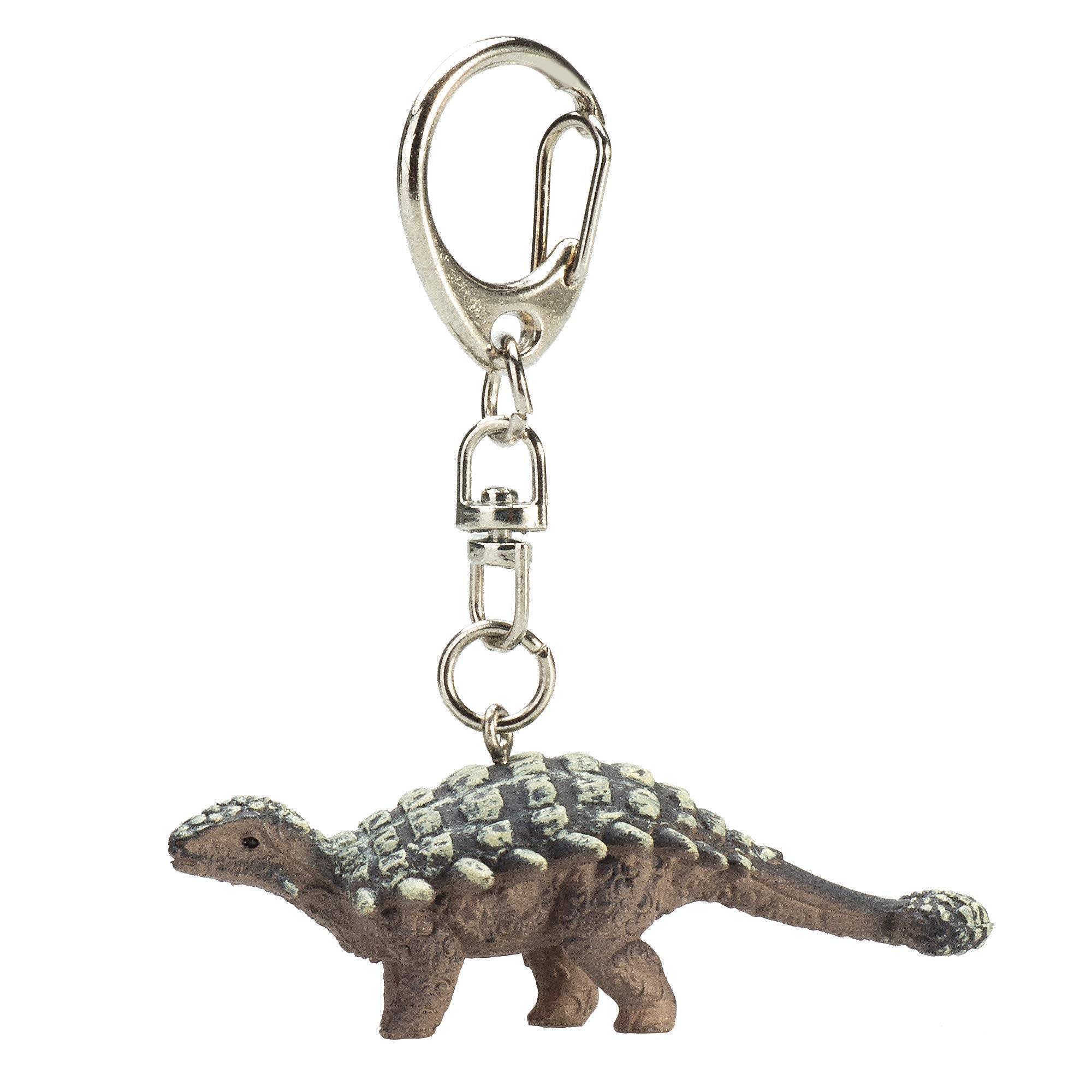 MOJO Ankylosaurus Dinosaur Keychain