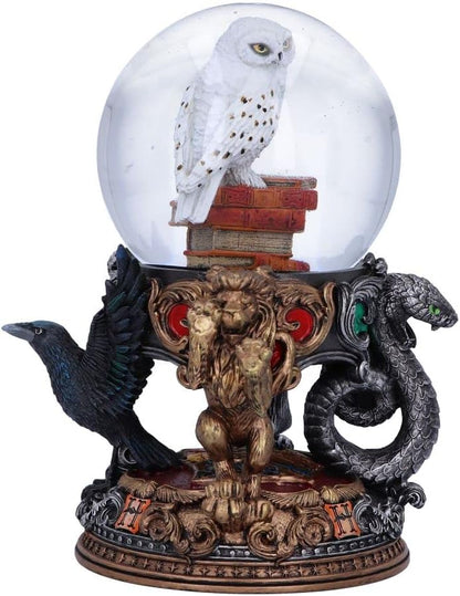 Nemesis Now Officially Licensed Harry Potter Hedwig Snow Globe, Multi Coloured, 18.5cm