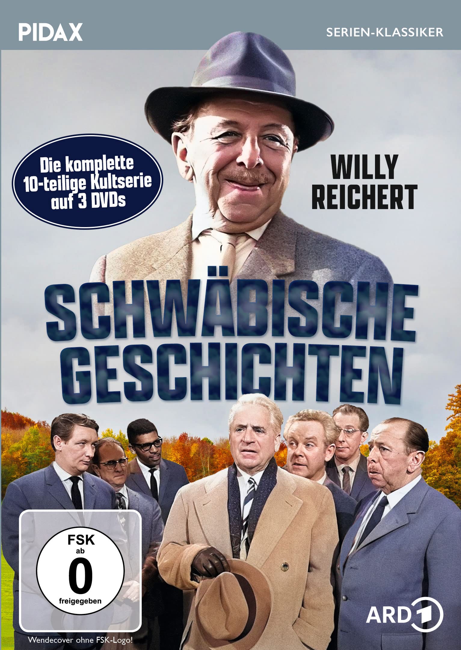 Schwäbische Geschichten / Die komplette 10-teilige Kultserie mit Willy Reichert (Pidax Serien-Klassiker)
