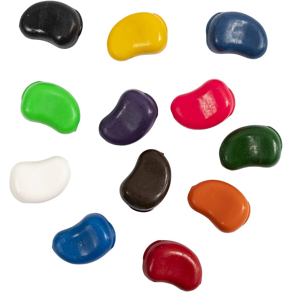 Creativ Company Wax Crayons Bean Pack of 12