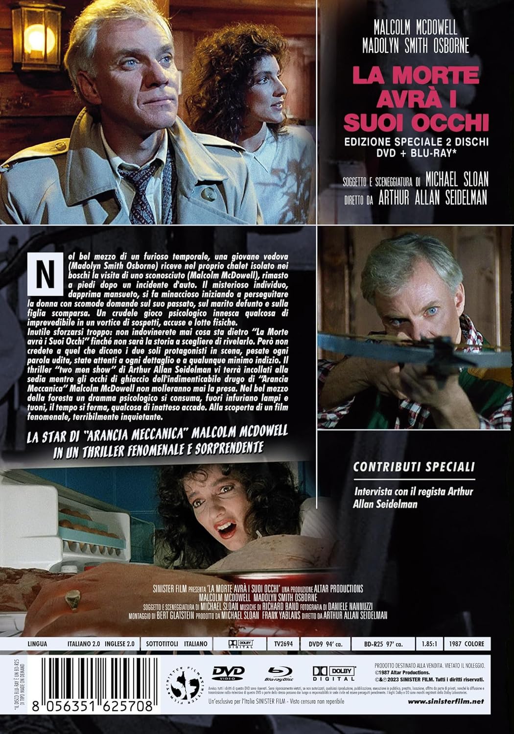 Morte Avra' I Suoi Occhi (La) (Dvd+Blu-Ray