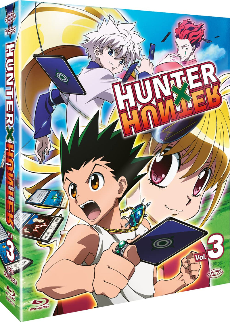 Hunter X Hunter Box 3: Greed Island+Formichimere, 1A Parte, Episodi 59 a 90, 5 Blu-Ray, First Press