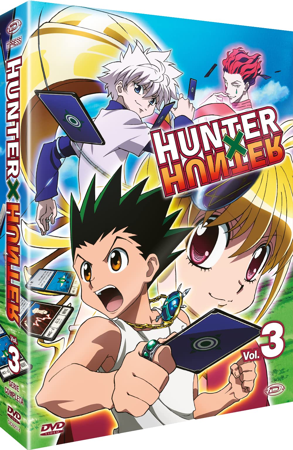 Hunter X Hunter Box 3 - Greed Island+Formichimere (1A Parte) (Eps. 59-90) (5 Dvd) (First Press) - (Italian Import)