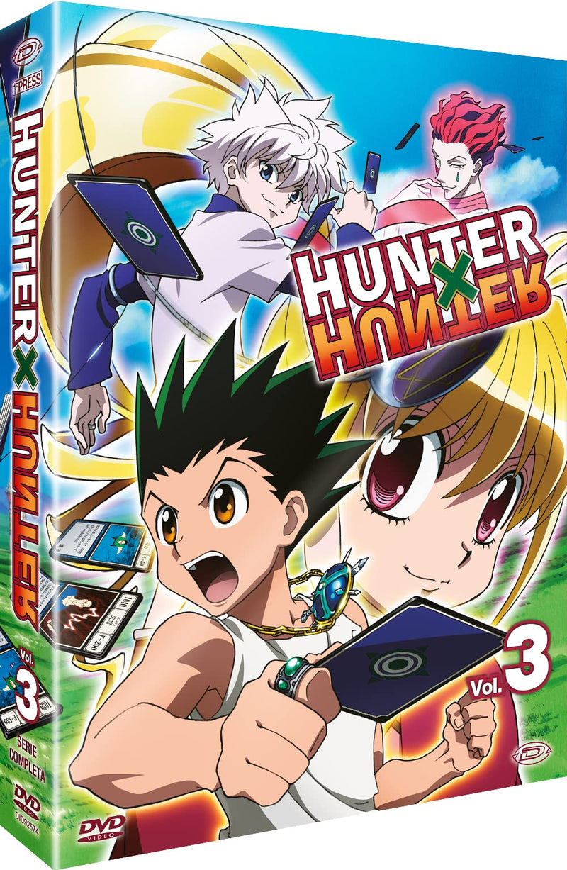 Hunter X Hunter Box 3 - Greed Island+Formichimere (1A Parte) (Eps. 59-90) (5 Dvd) (First Press) - (Italian Import)