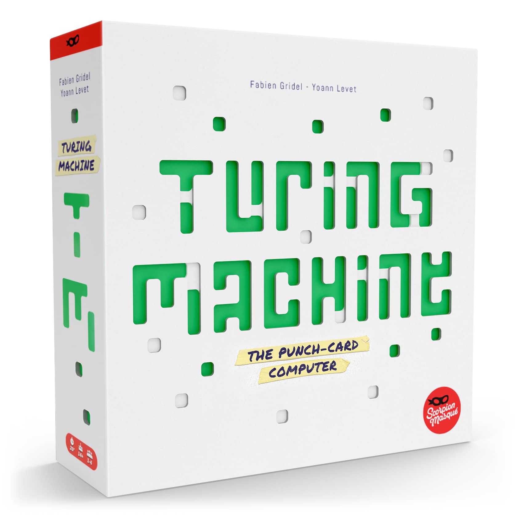 Scorpion Masqué | Turing Machine | Strategy Game | Ages 14+ | 1-4 Players | 45 Minutes Playing Time
