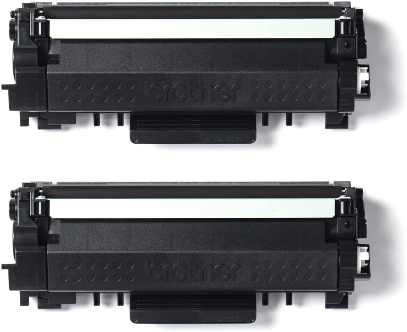 BROTHER TN-2420TWIN Toner Cartridge, Black, Twin Pack, High Yield, includes 2 x Toner Cartridge, Genuine Supplies
