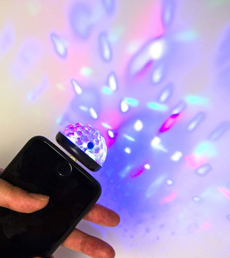 Black Phone Disco Light (US173-BK-EU