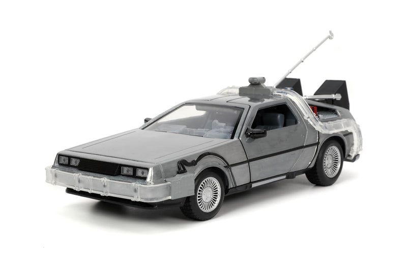 Jada Toys Time Machine Back to The Future 1, 1:24, Color Plata (253255038
