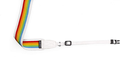 Polaroid - Camera Strap Flat For Polaroid Cameras - Rainbow White