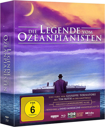 Die Legende vom Ozeanpianisten - Special Edition (4K Ultra HD) (+ Blu-ray) (+ 1 Blu-ray-Langfassung) (+ Bonus-Blu-ray) (+ CD)