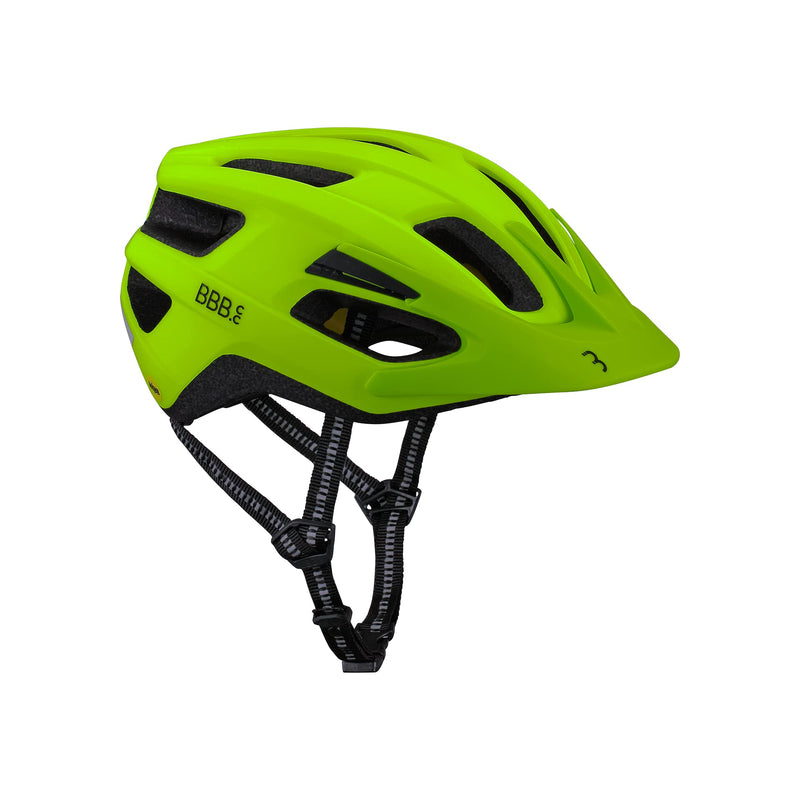 Bbb Cycling Dune 2.0 Road and Mountain Helmet MIPS Safety Protection Lightweight Detachable Visor CE Certified Mens Womens BHE-22B Matt Yellow 2.0 M (55-58cm)