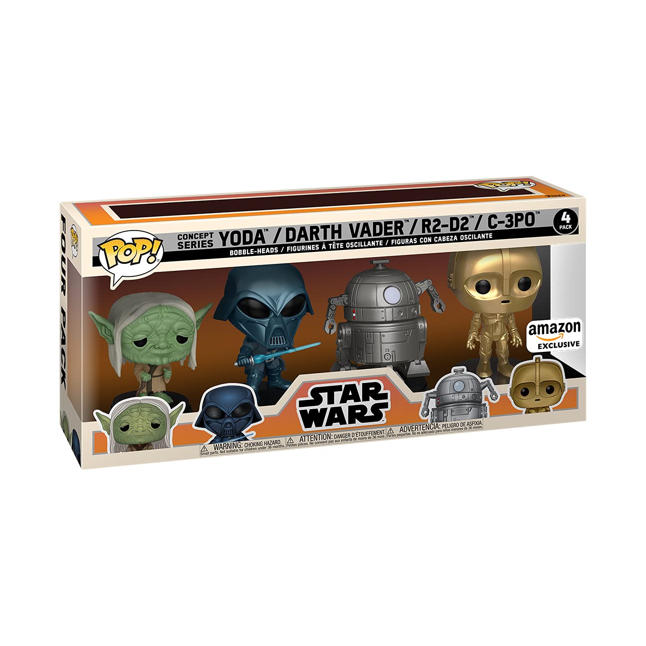Funko Pop Star Wars: Concept Series- 4Pk