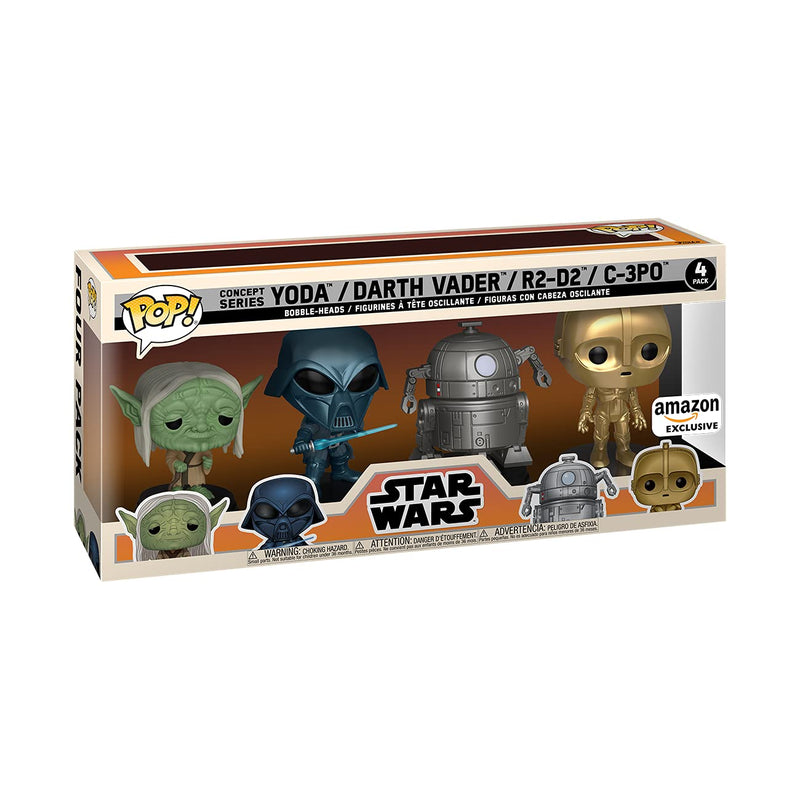 Funko Pop Star Wars: Concept Series- 4Pk