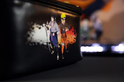 Konix Naruto Shippuden Bolsa de protección y Transporte Lunch Bag para Nintendo Switch, Switch Lite y Switch OLED - Diseño de Naruto y Sasuke